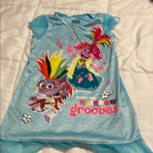Dreamworks Blue and Red Nightgown Pajamas